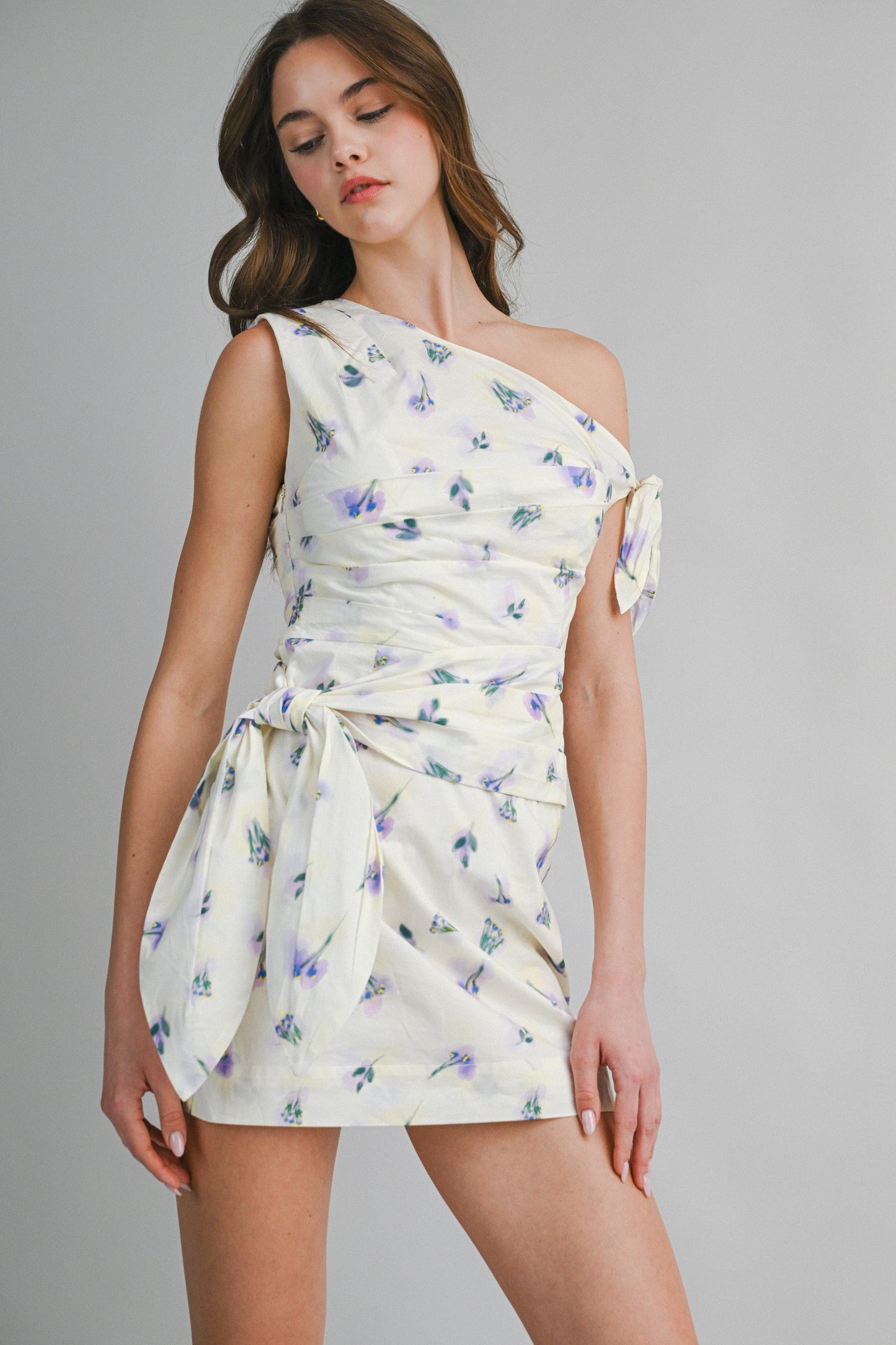 Lavender Mini Dress