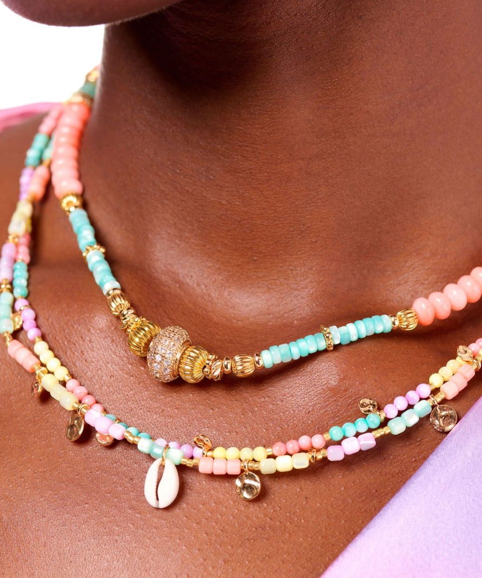 NECKLACE AKARAB CORAL