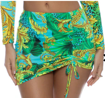 Palm Island Scrunch up Mini Skirt