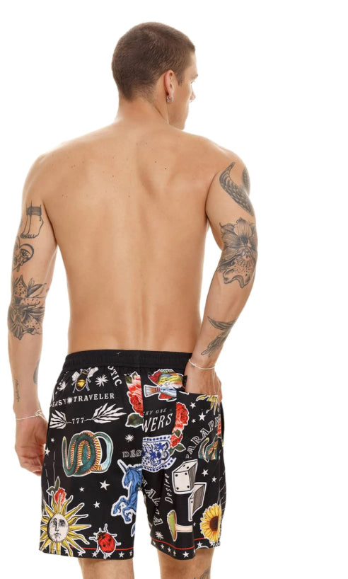 Joe Embellished Men’s Trunk