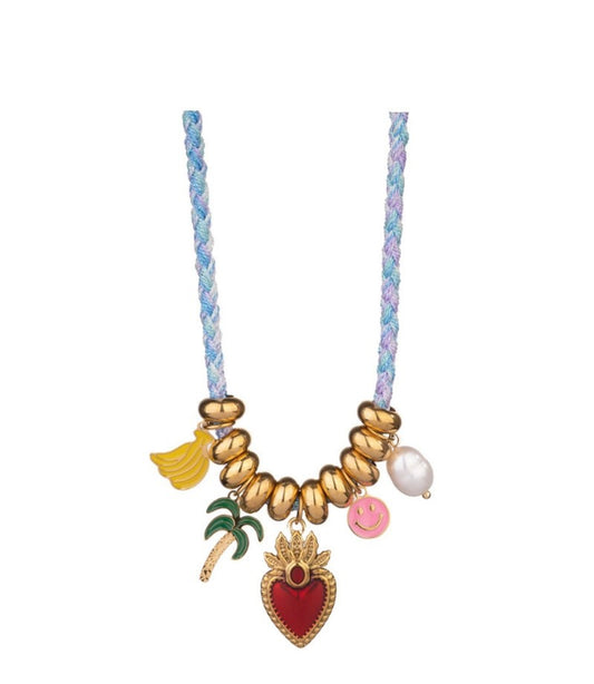 Fruit Charm Necklace