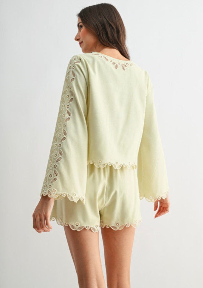 Elara Embroidered Set