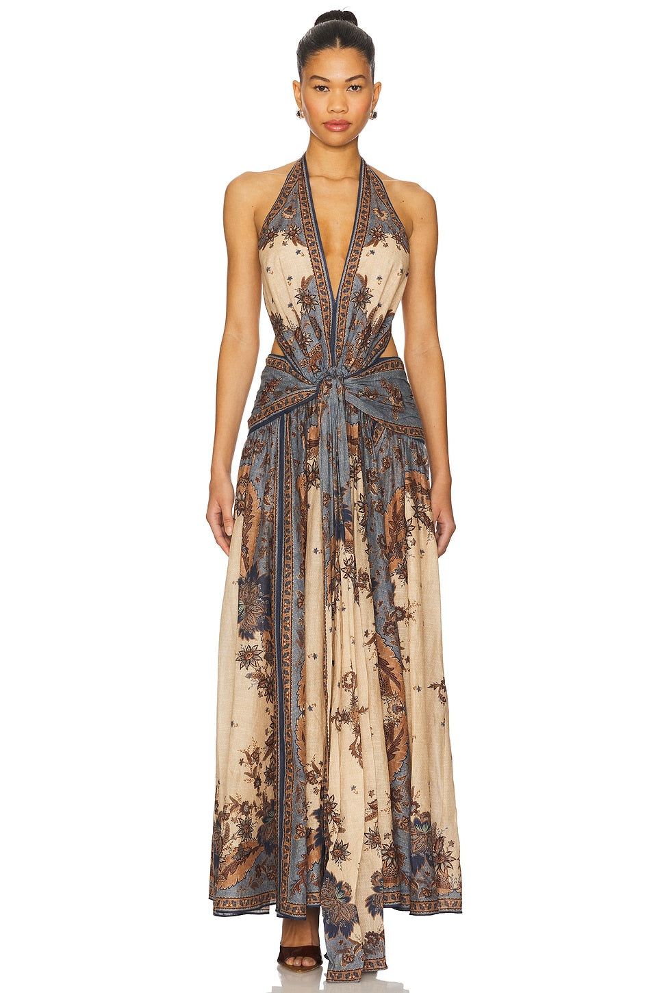 Charlotte Halter Maxi Dress