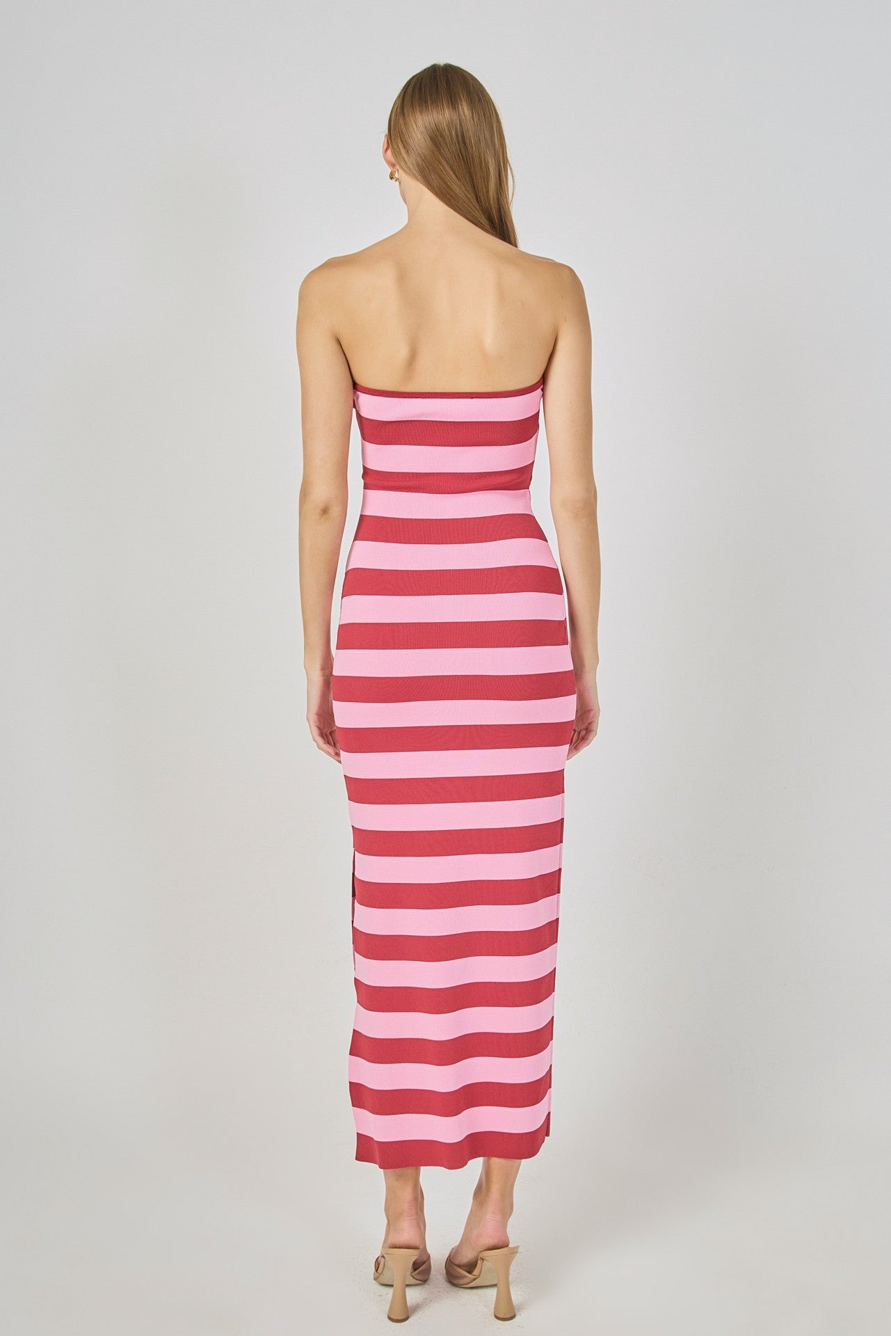 Lulu Stripes Maxi Dress