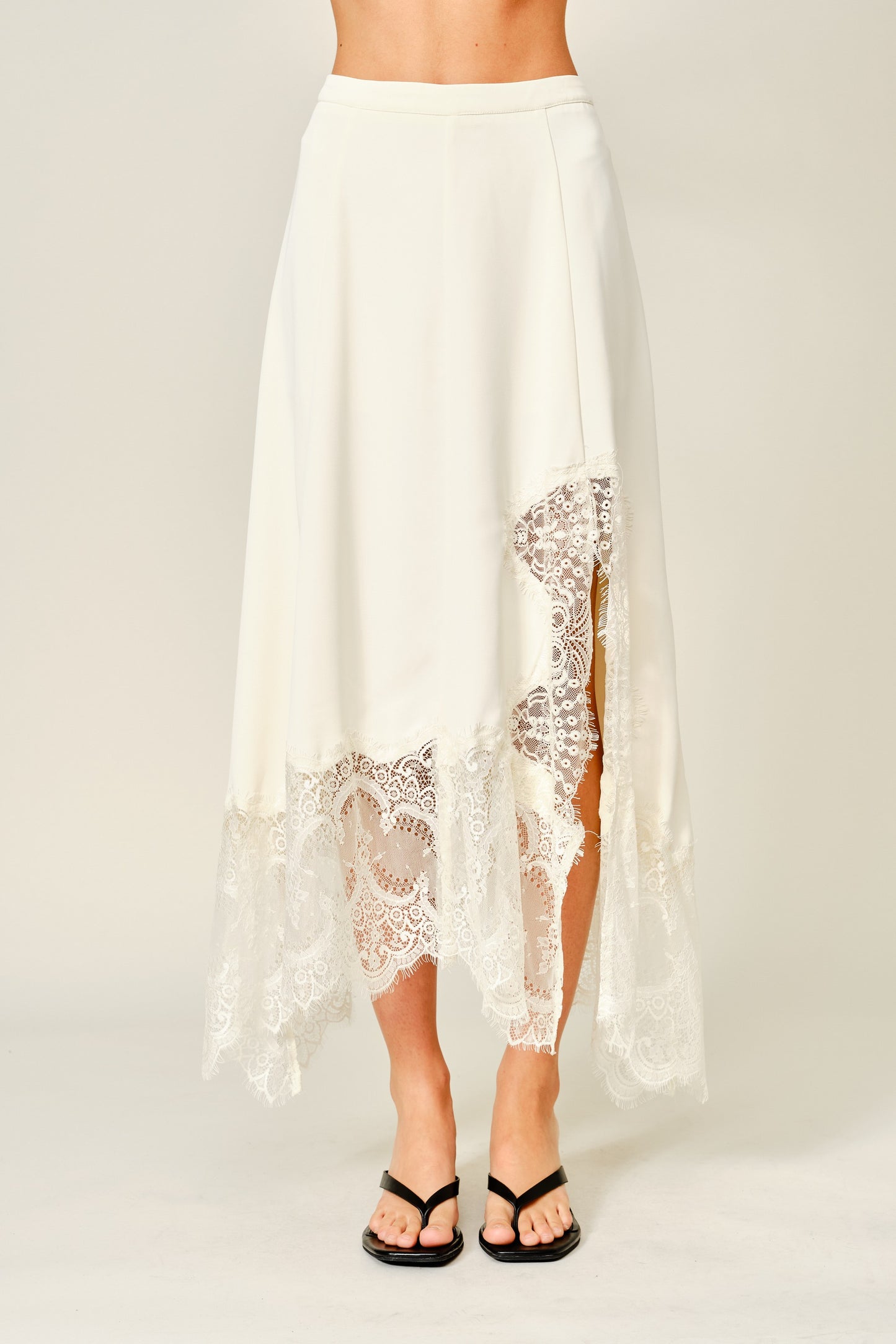 Evie Lace Midi Skirt