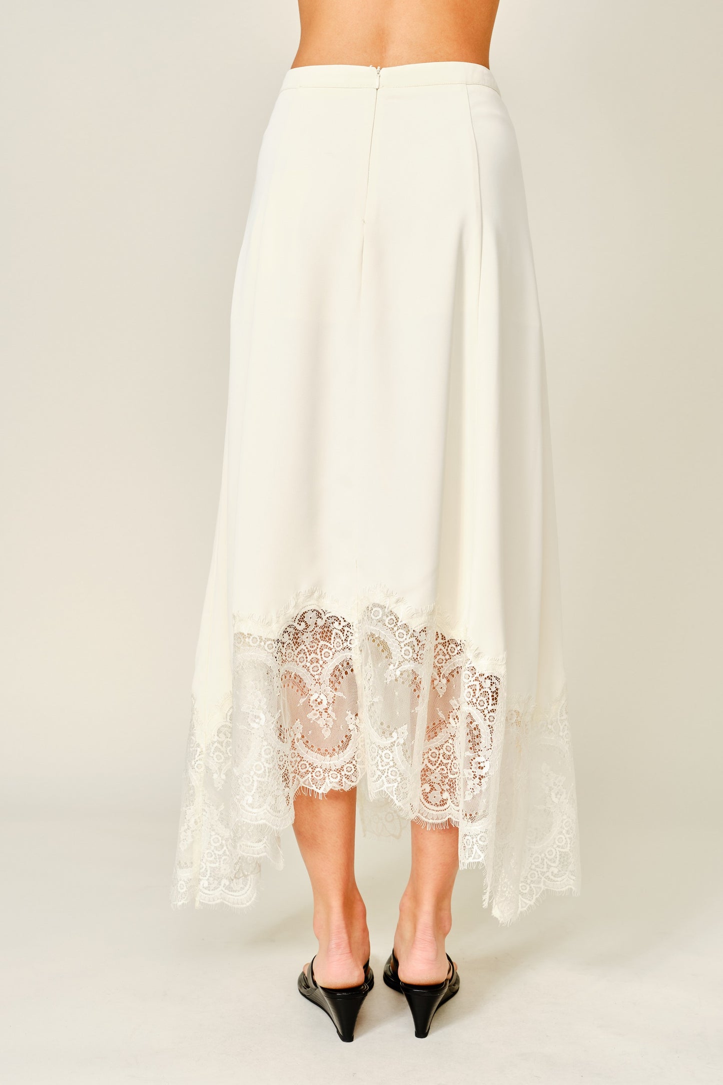 Evie Lace Midi Skirt