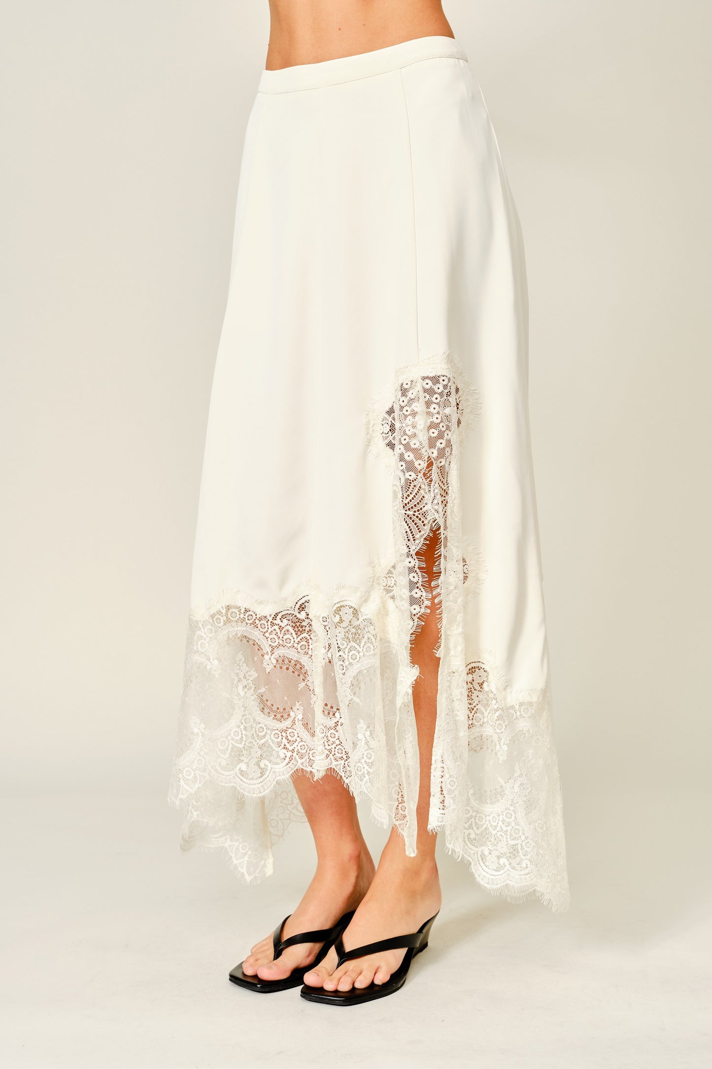 Evie Lace Midi Skirt