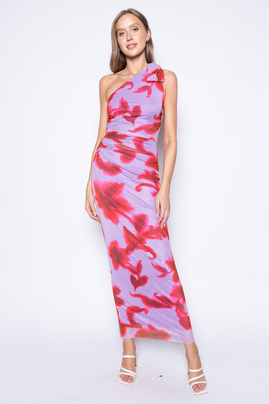 Uma Scarf Maxi Dress
