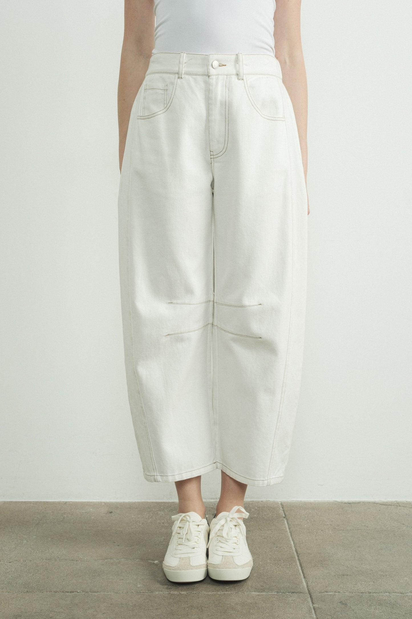 White Baggy Pants