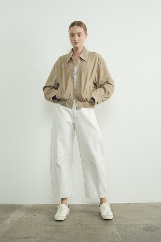 White Baggy Pants