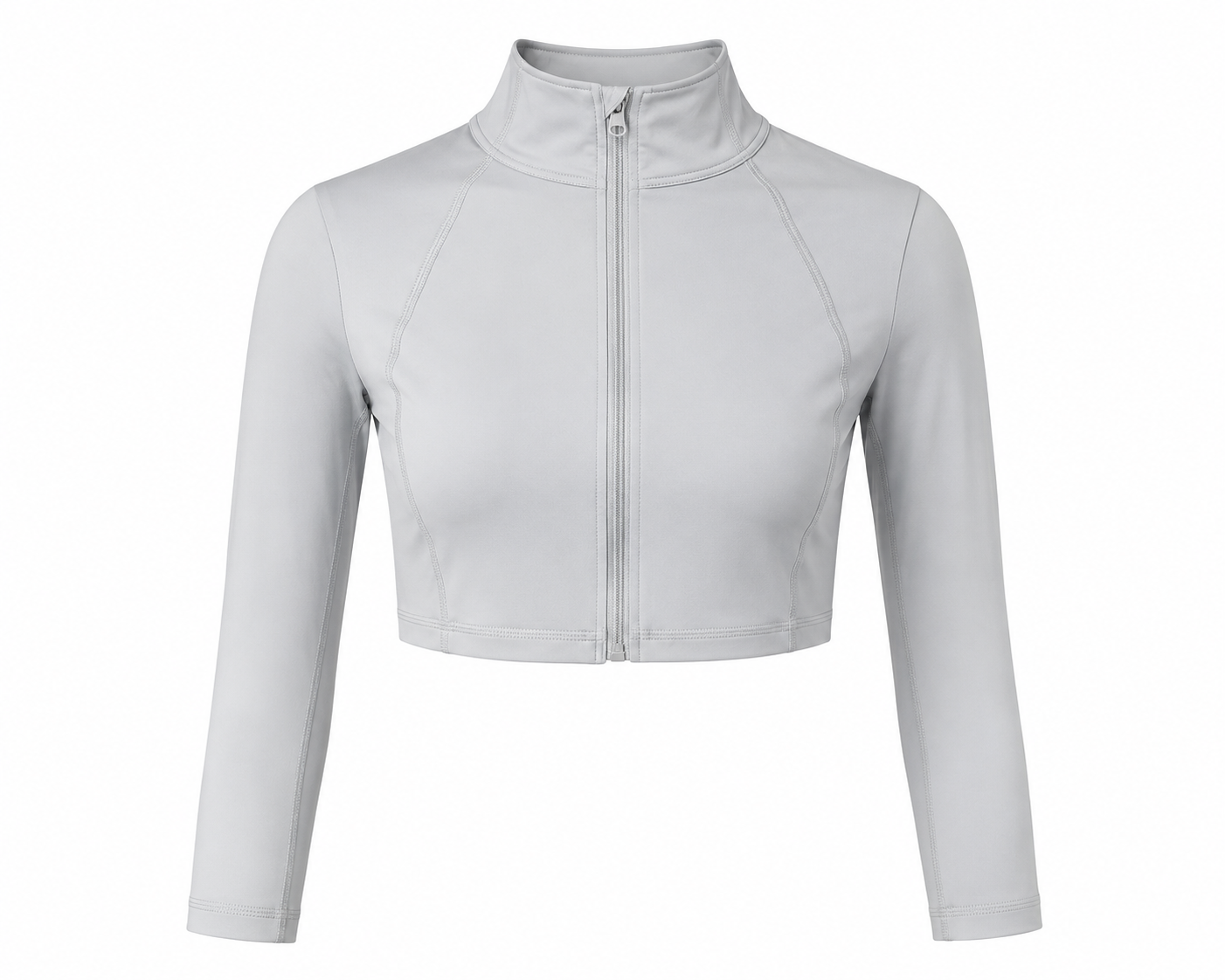 Zipper Cropped Rashguard