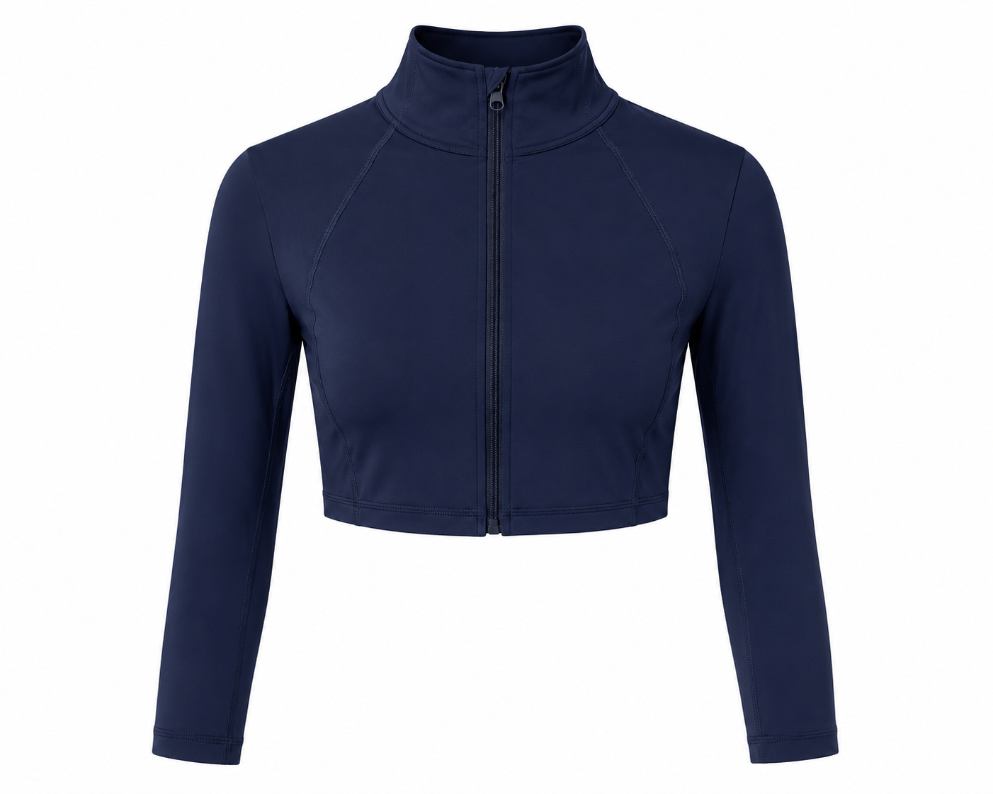 Zipper Cropped Rashguard