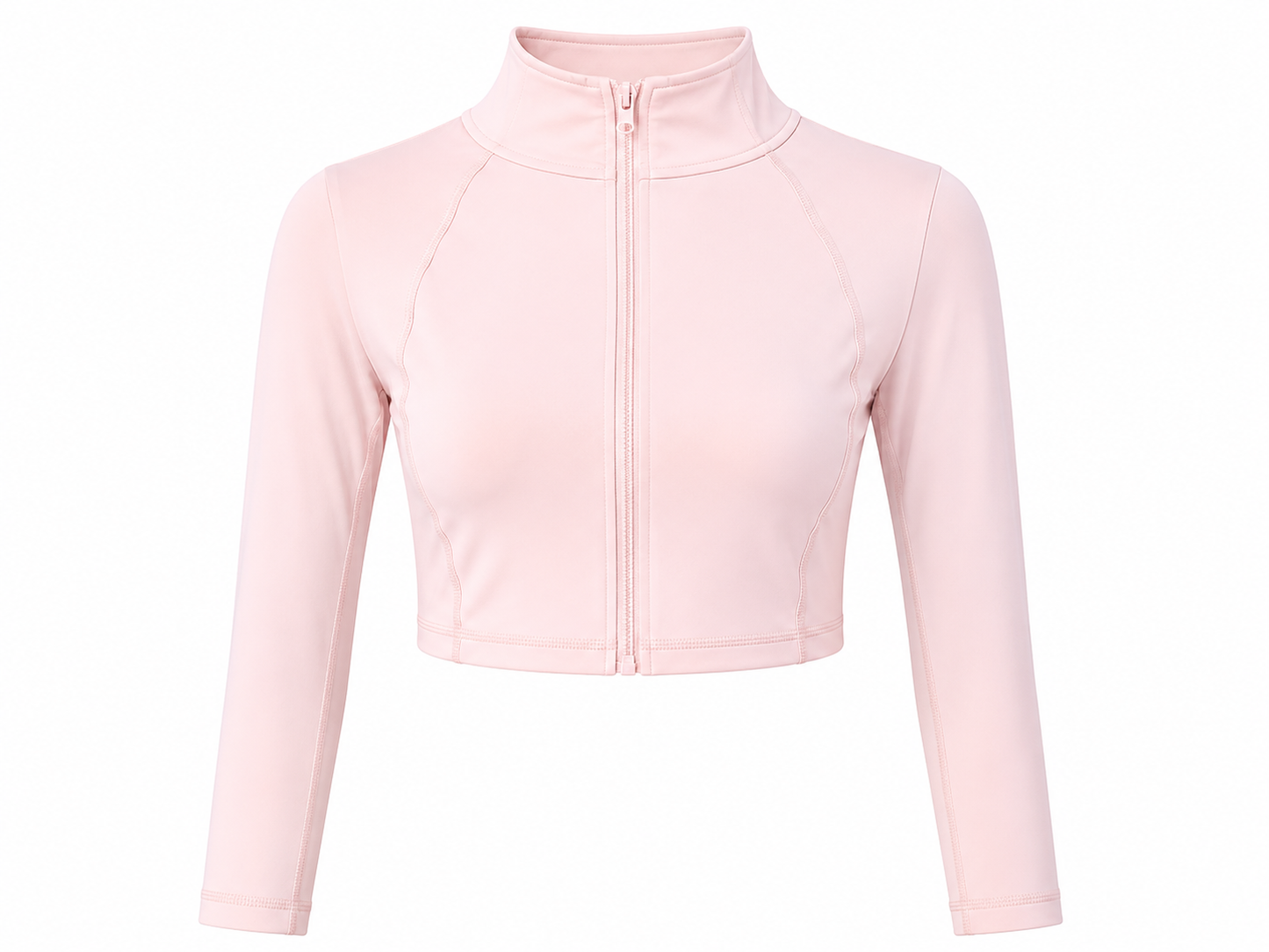 Zipper Cropped Rashguard