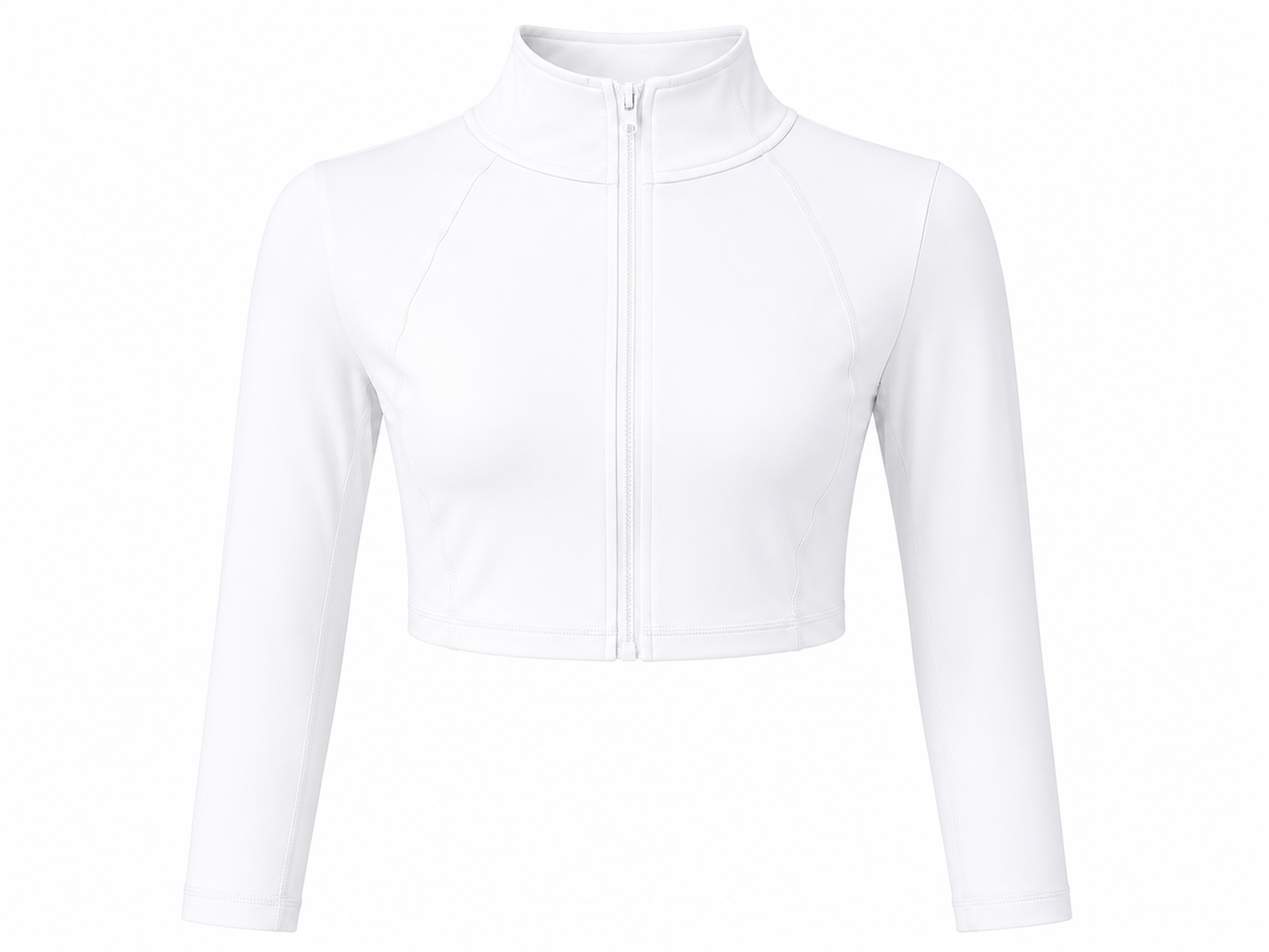 Zipper Cropped Rashguard