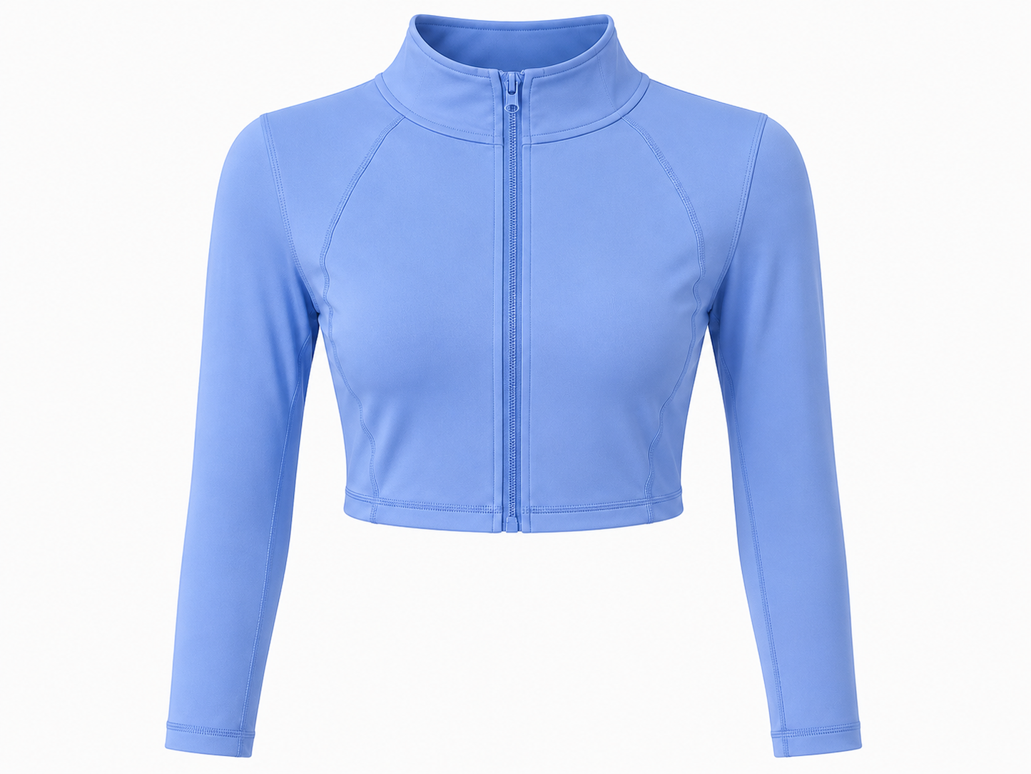 Zipper Cropped Rashguard