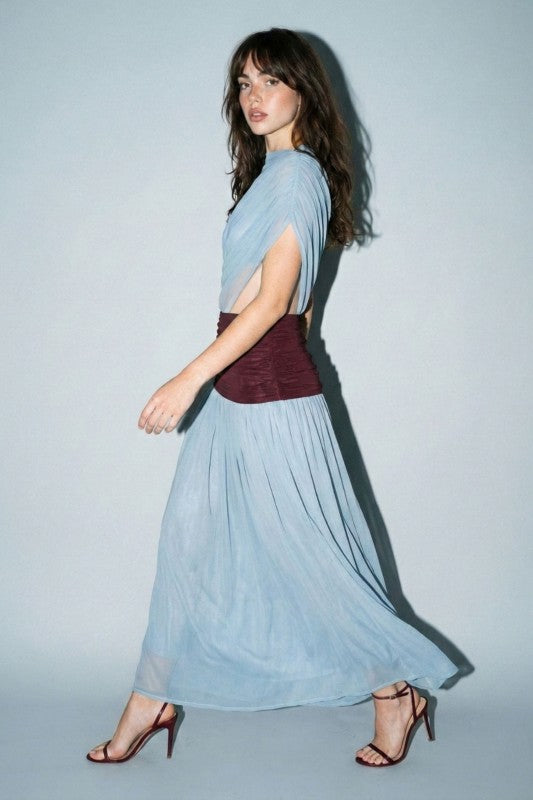 Contrast Dress