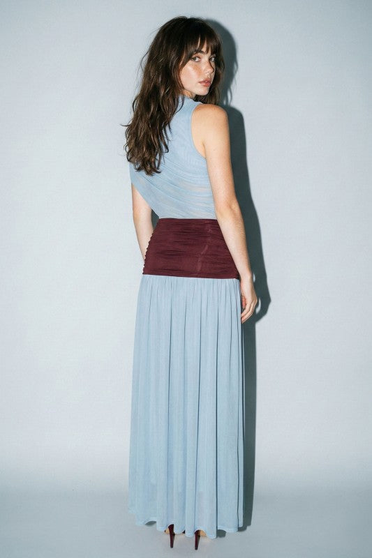 Contrast Dress