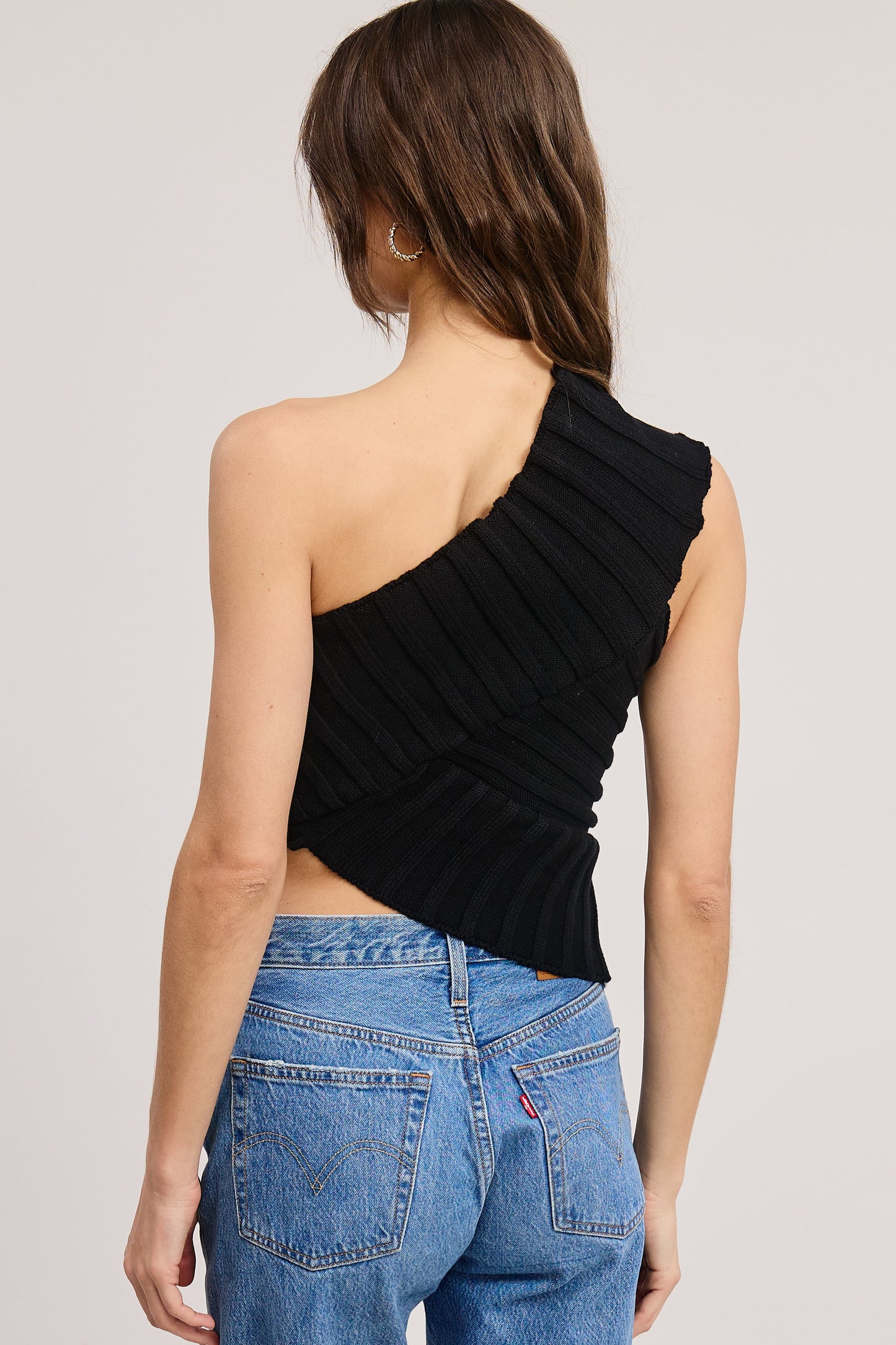 Asymmetrical Knit Top