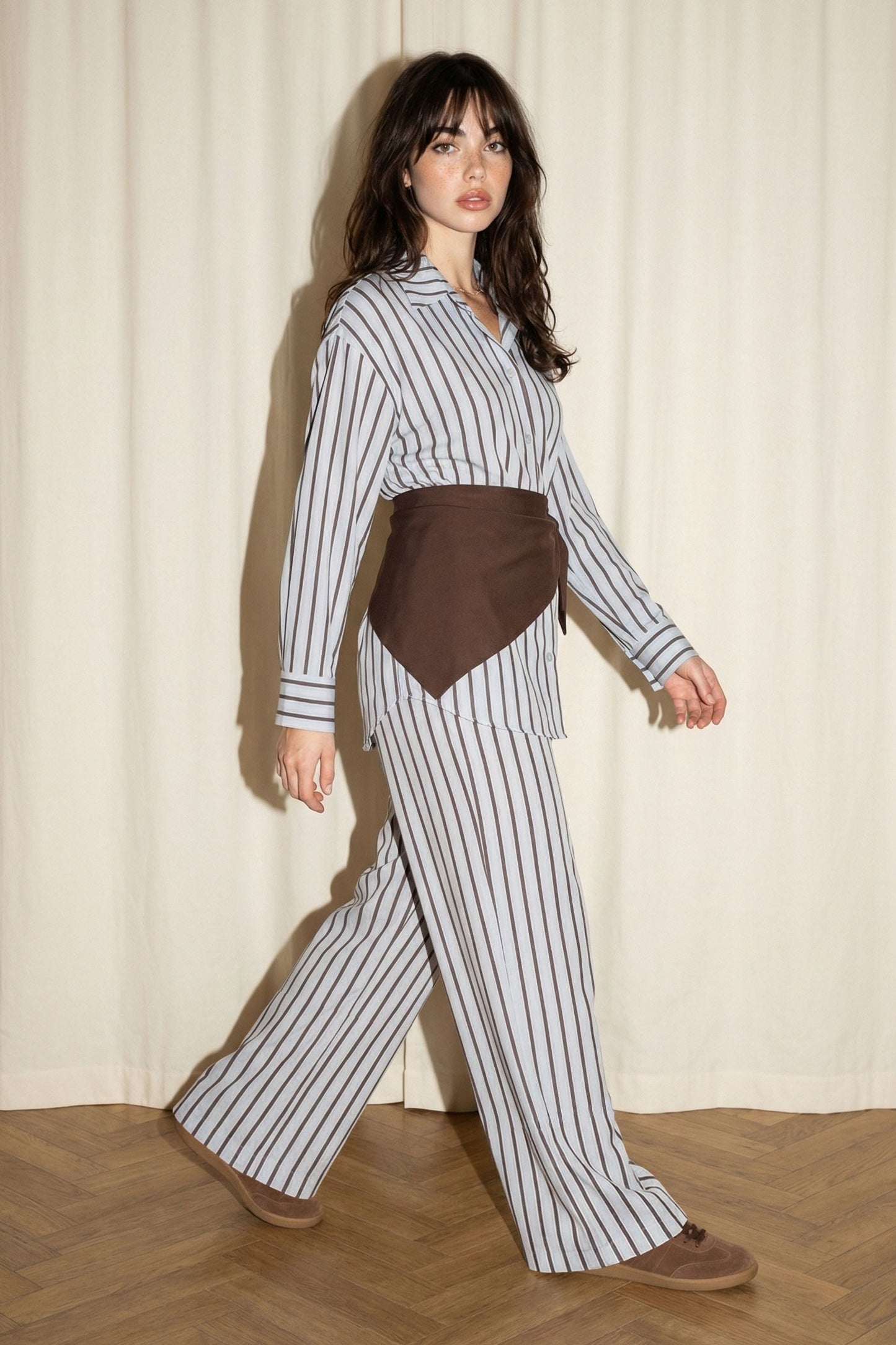 Blue Striped Set