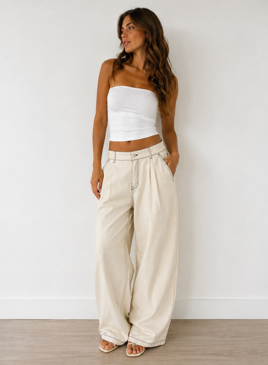 Julieta Barrel Pants