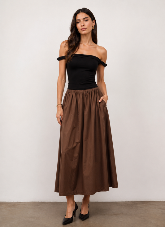 Ella Off Shoulder Dress