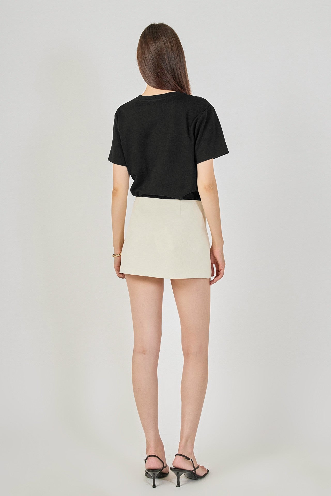 Heart Cutout T-Shirt