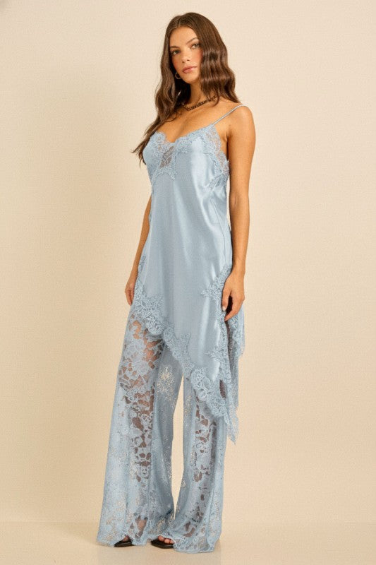 Blue Lace Set