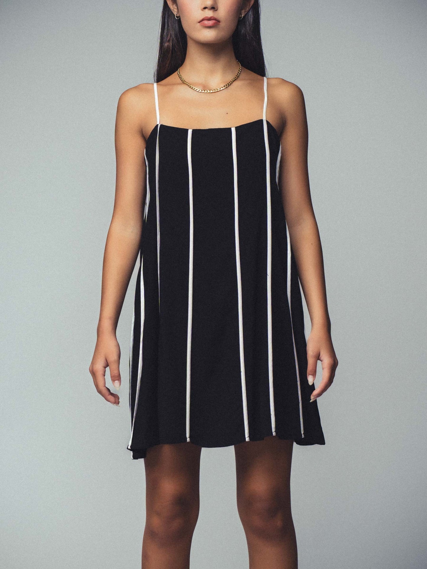 Line Mini Dress
