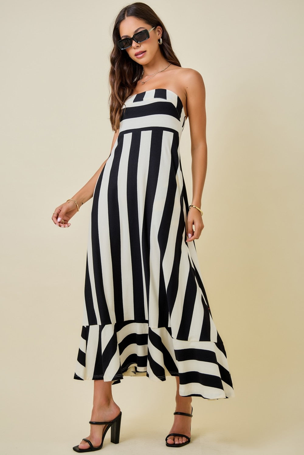 Strapless Maxi Dress