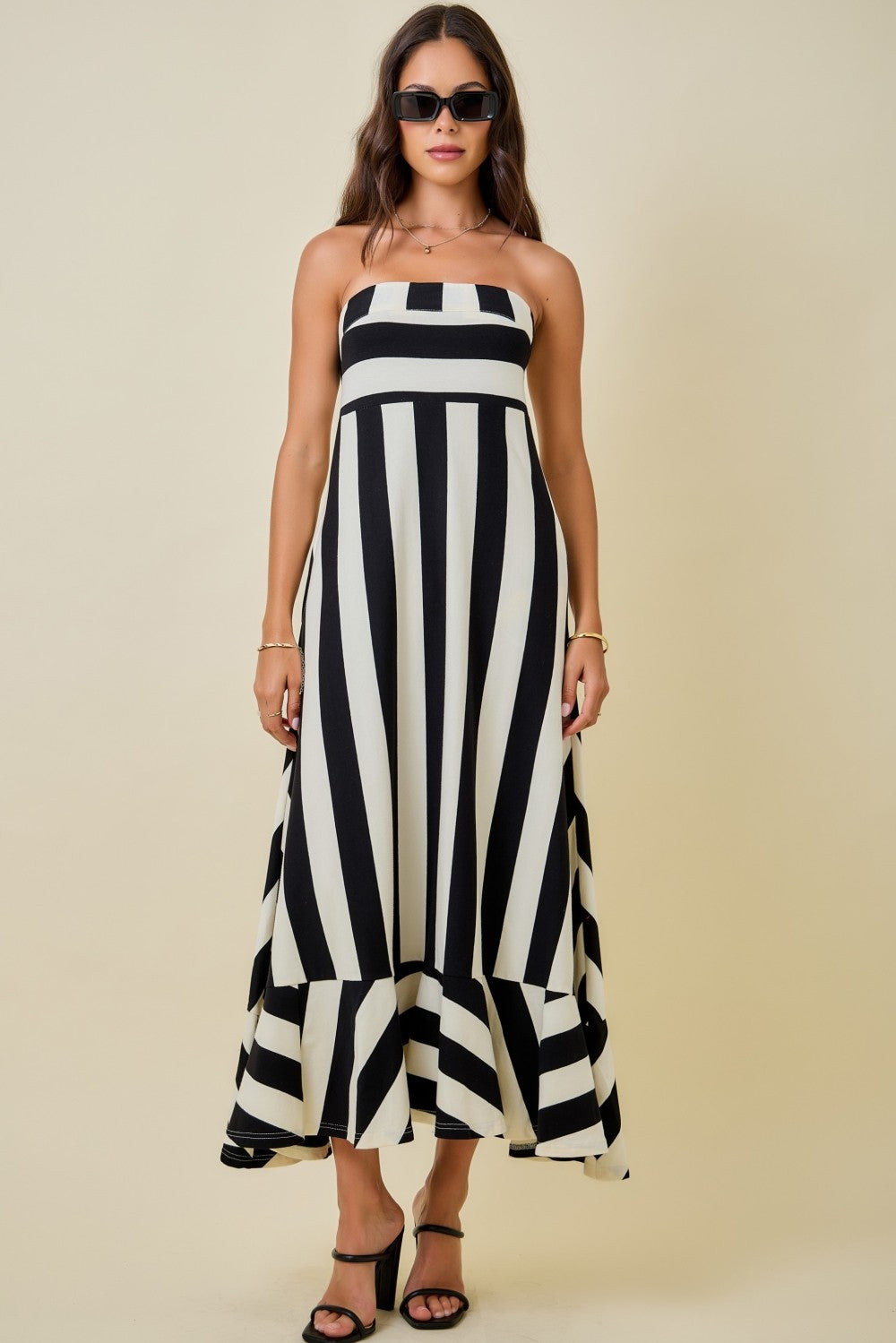 Strapless Maxi Dress