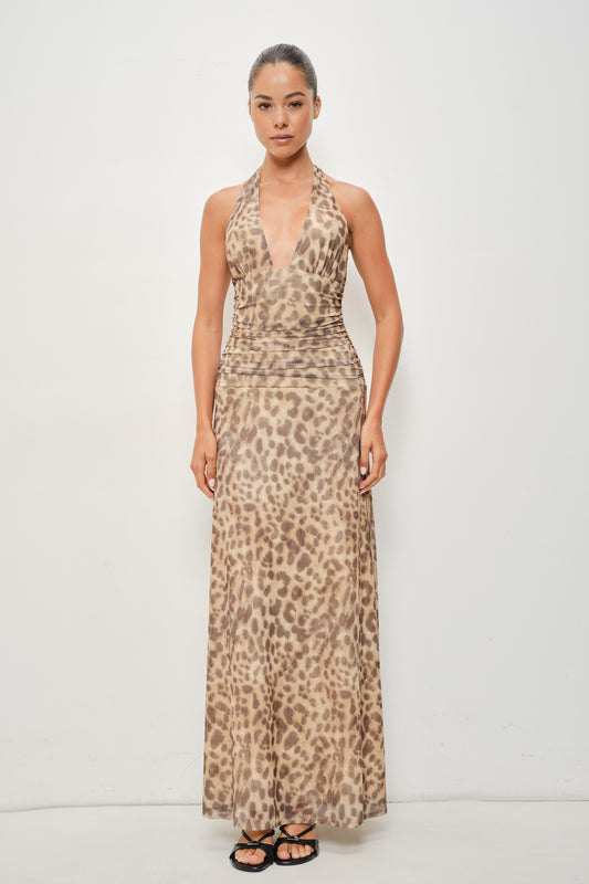 Leopard Maxi Dress