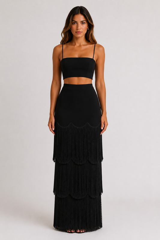 Scallop Fringe Set