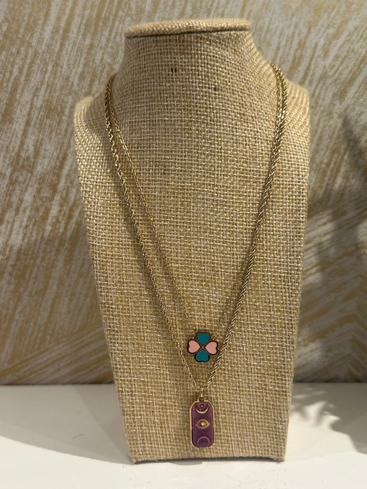 Mystic Clover Necklace