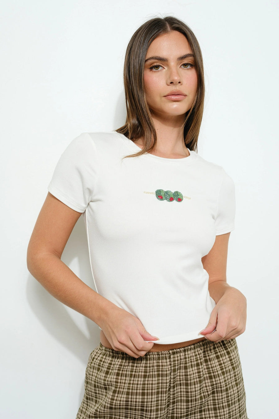 Olives Beaded Top
