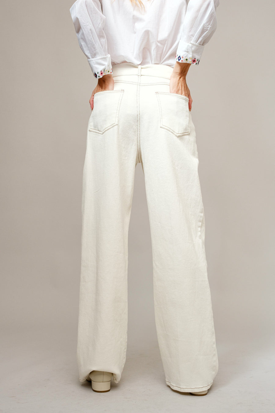 Eyelet Jeans