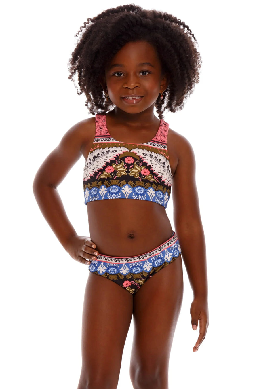 Gianna Antiq Kids Swimsuit Set