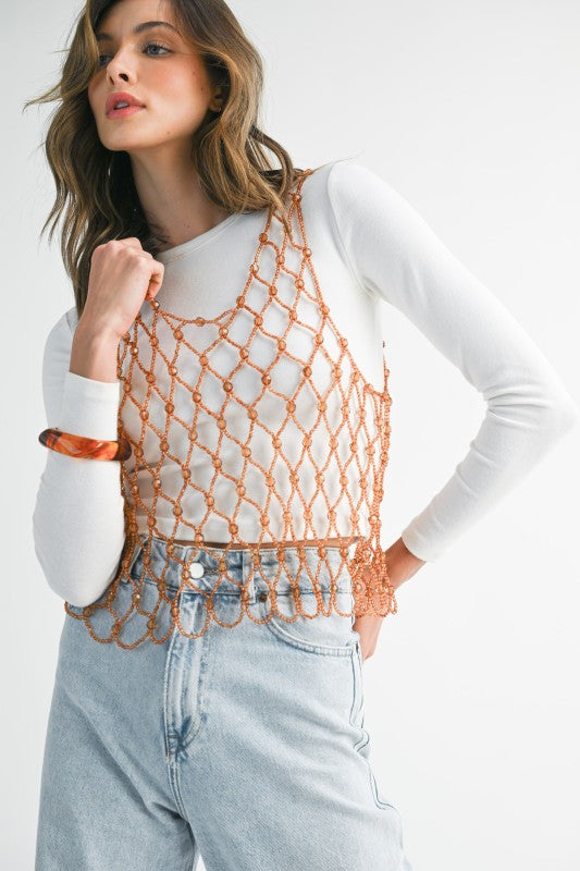 Beaded Sparkle Tank