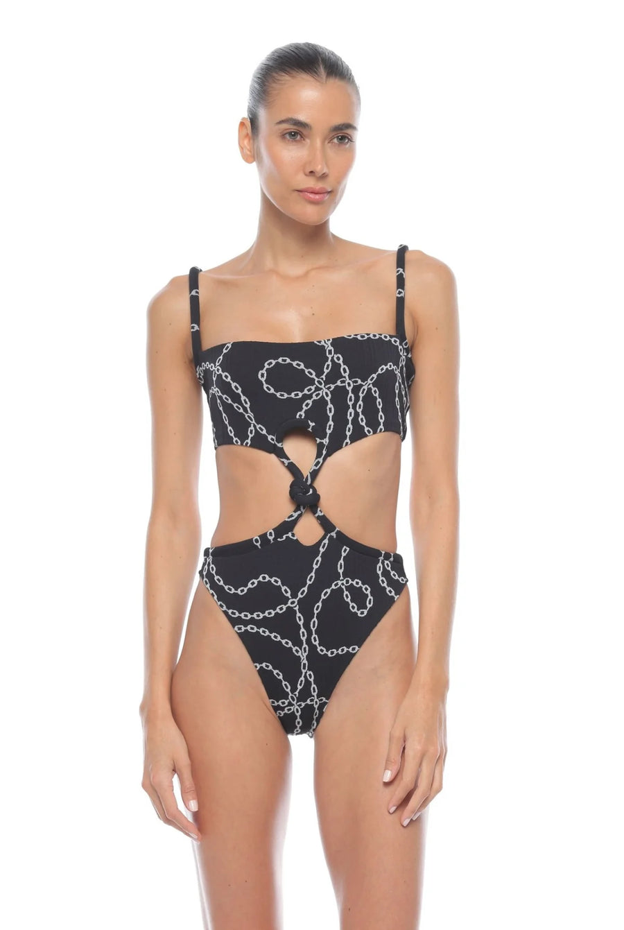Tobias High Leg One Piece - Maxine