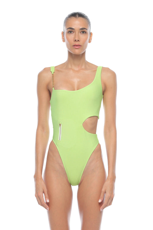 Alice Green High Leg One Piece - Maxine
