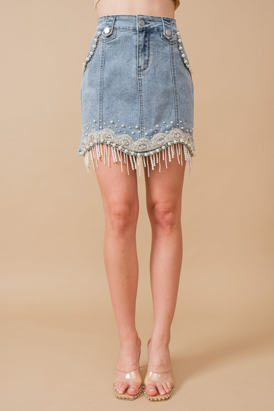 Pearl Mini Skirt