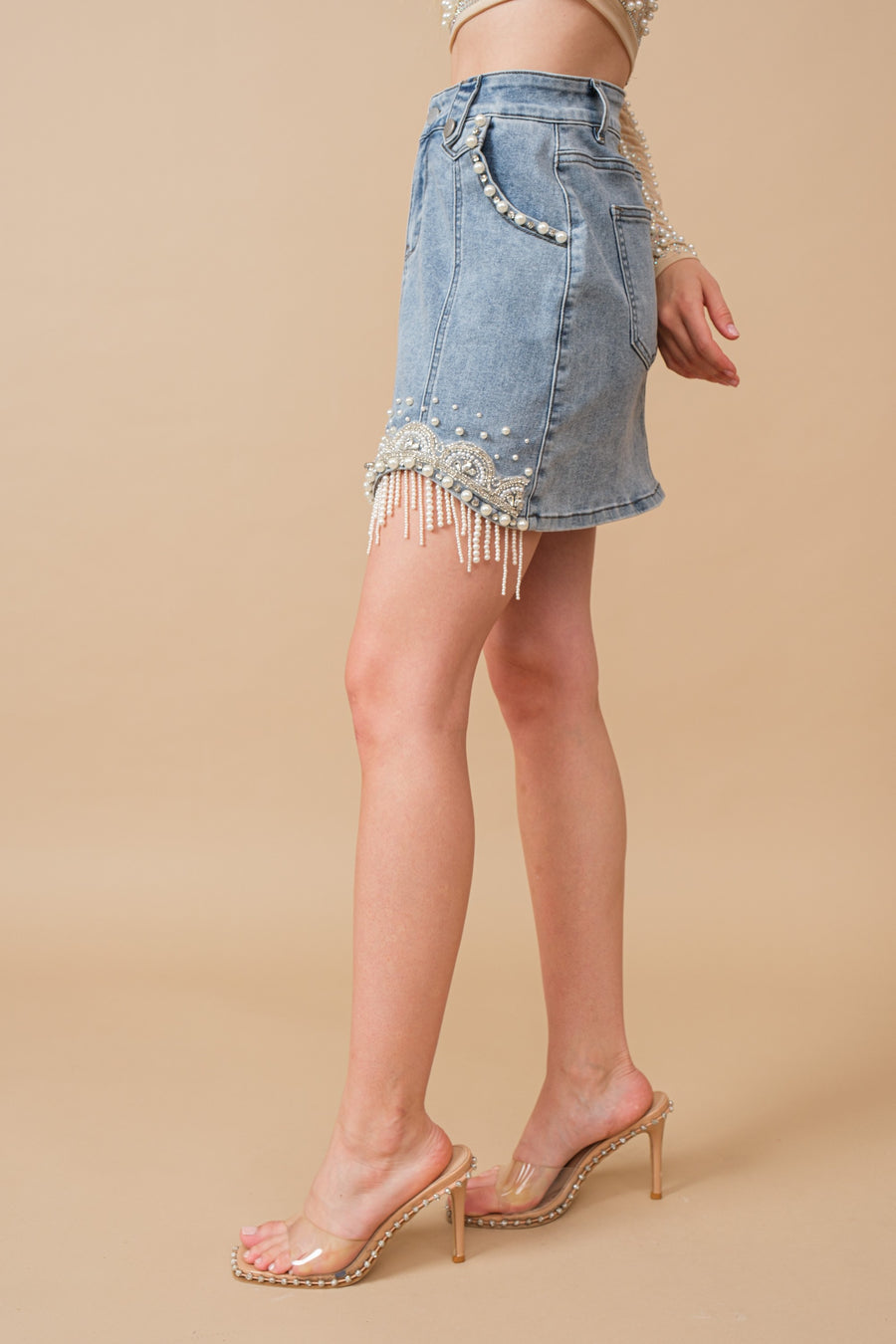 Pearl Mini Skirt