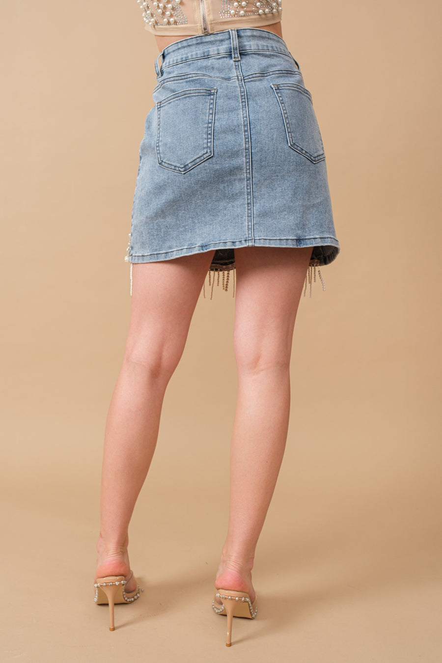 Pearl Mini Skirt
