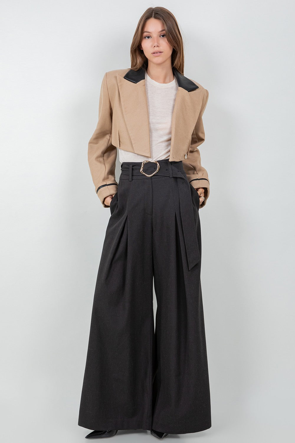 Pleated Trousers