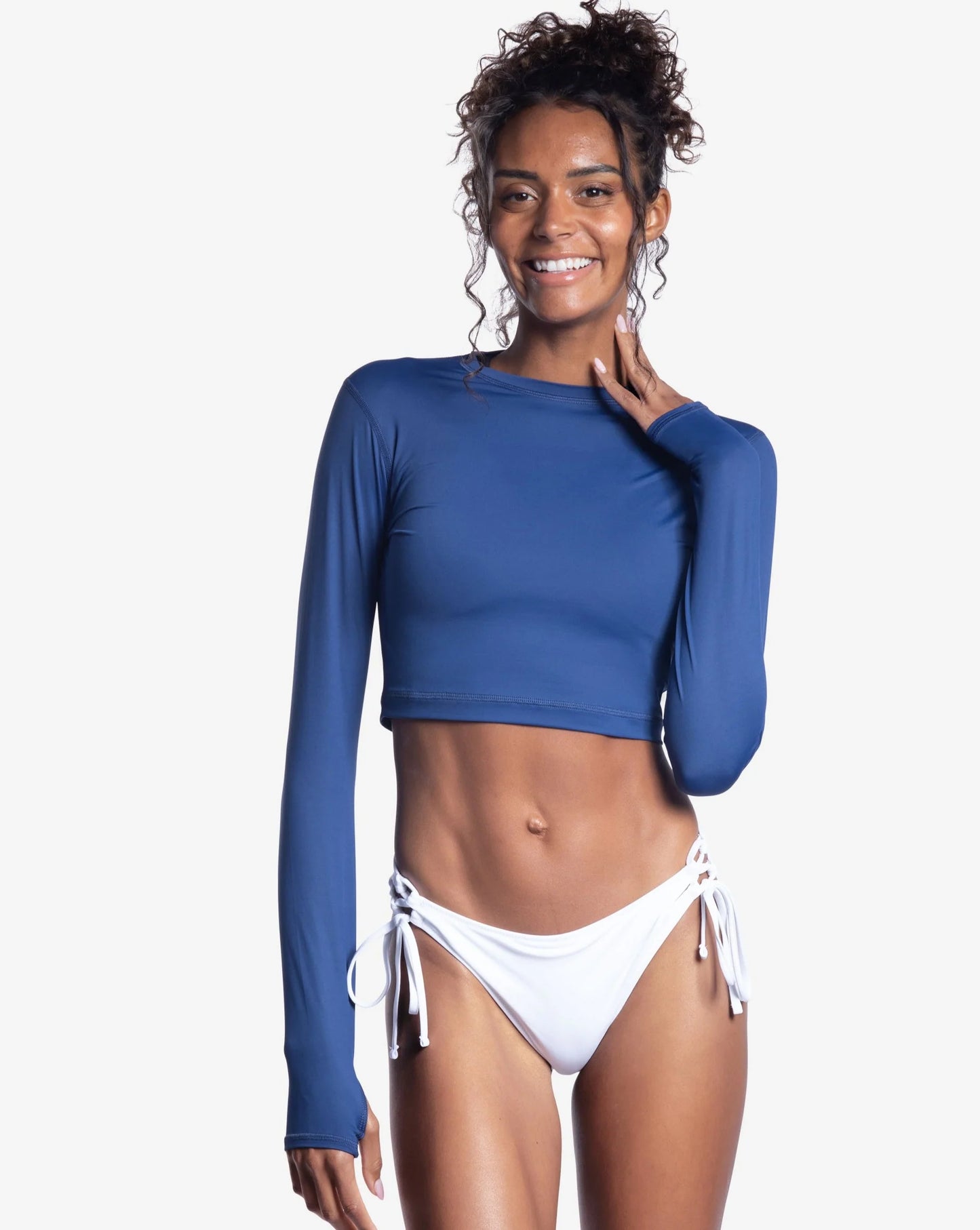 Women’s everyday crop rashguard