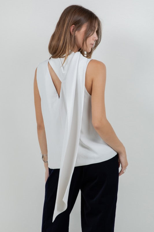 Stone Scarf Top