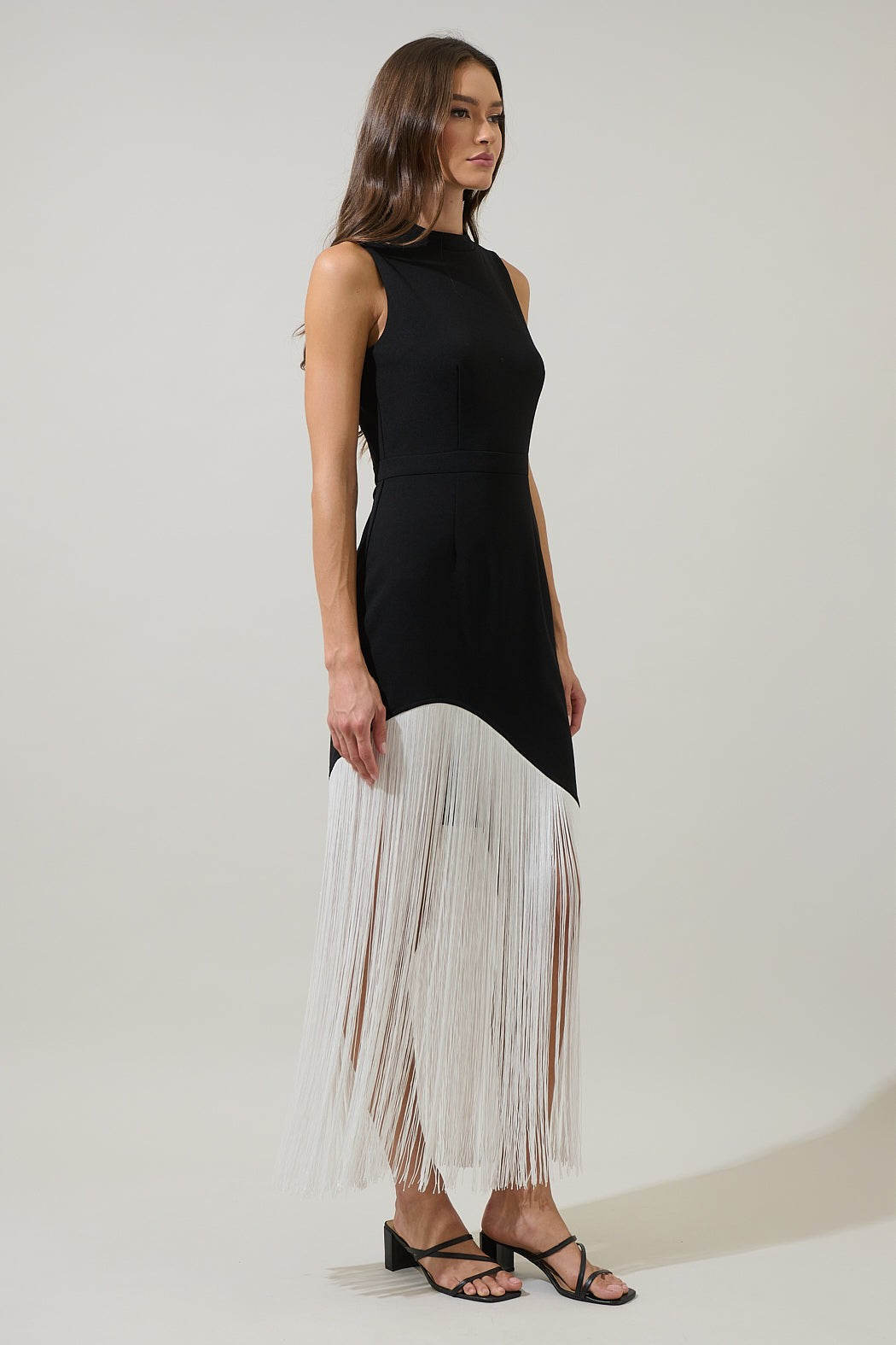 Fringe Maxi Dress