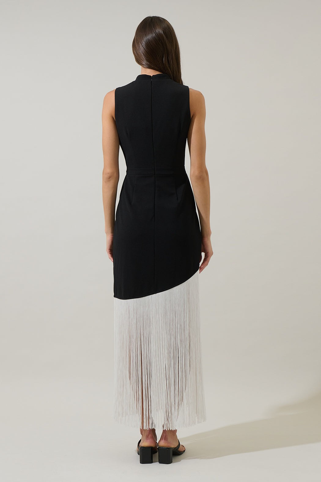 Fringe Maxi Dress