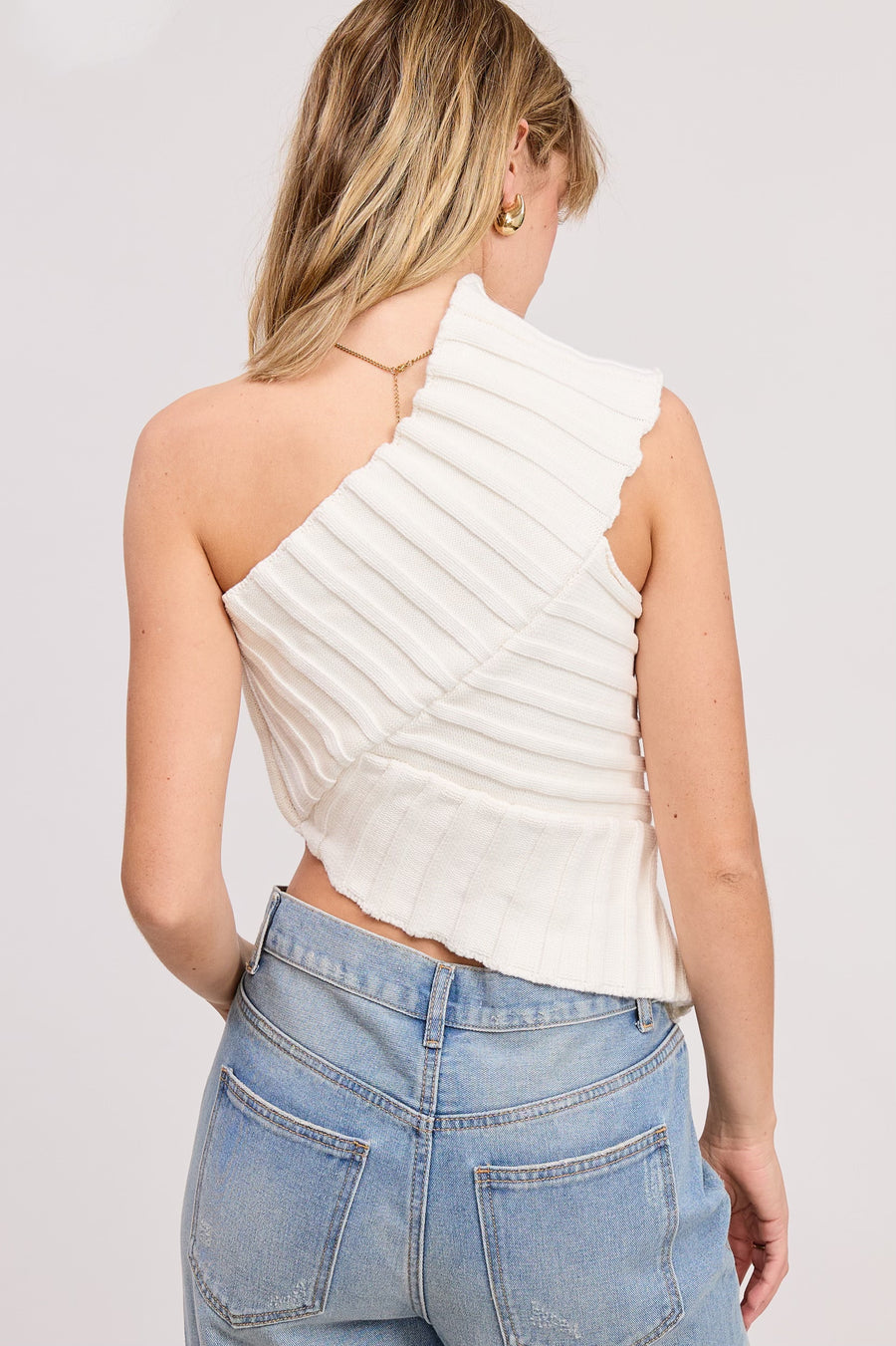Asymmetrical Knit Top