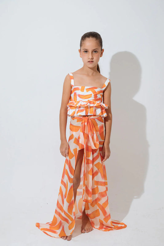 NINA SKIRT TANGERIE 706