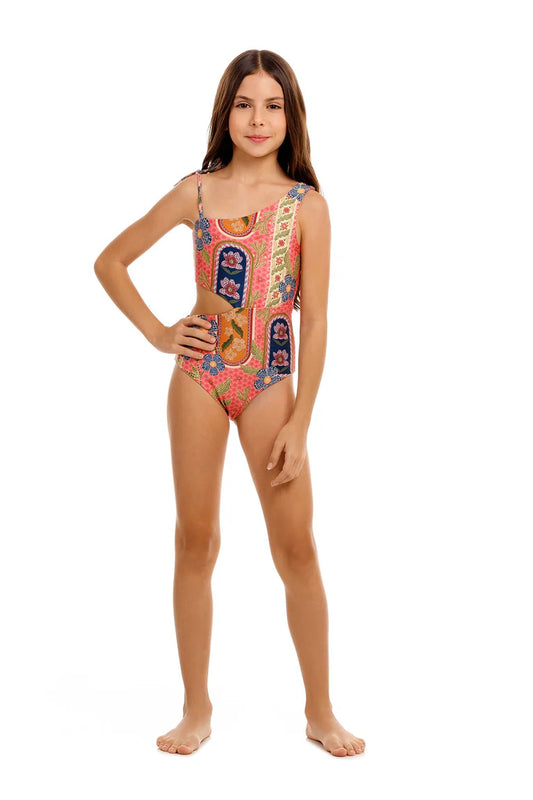 Fiore Savanna Kids’ One Piece Swimsuit